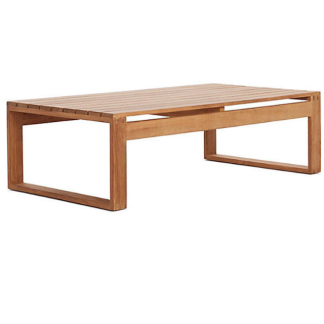 Block Island Teak Outdoor Coffee Table – Timeless Design