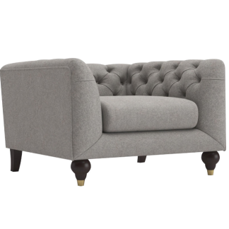 Premium Modern Chesterfield Sofa Single Chair – Top Quality Upholstered