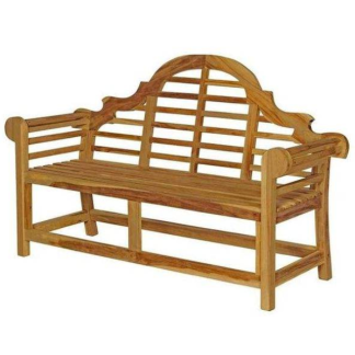 Giardino Premium Solid Teak Outdoor Bench – 1 Set