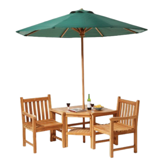 Premium Garden Sets 5-Piece Solid Wooden Outdoor Collection