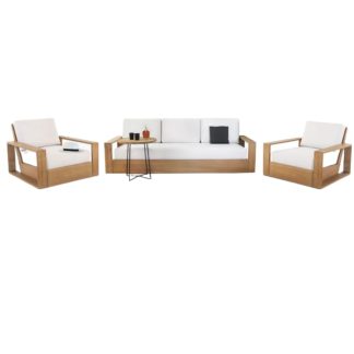Premium Garden Sofa Set Modern Wooden Designs